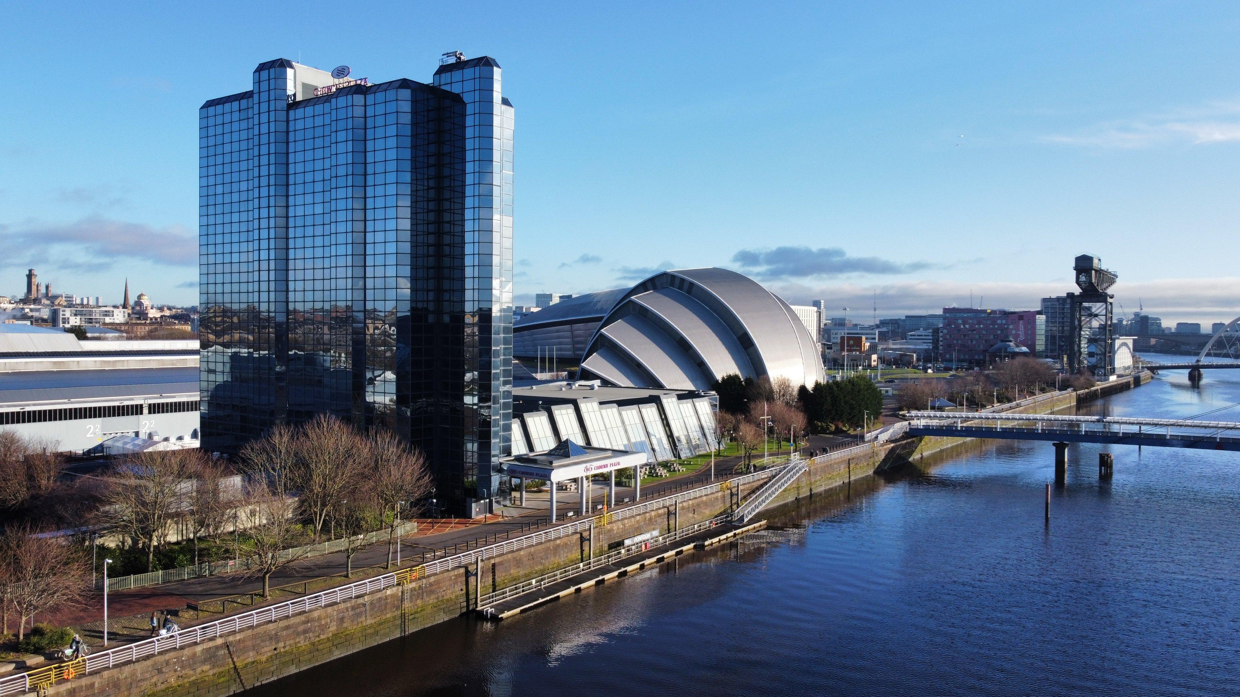 Crowne Plaza Glasgow, An Ihg Hotel Exterior foto